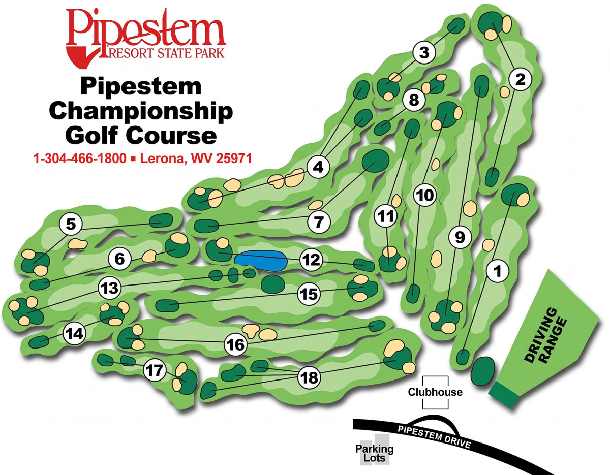 Pipestem Golf Coure - Pipestem Resort State Park